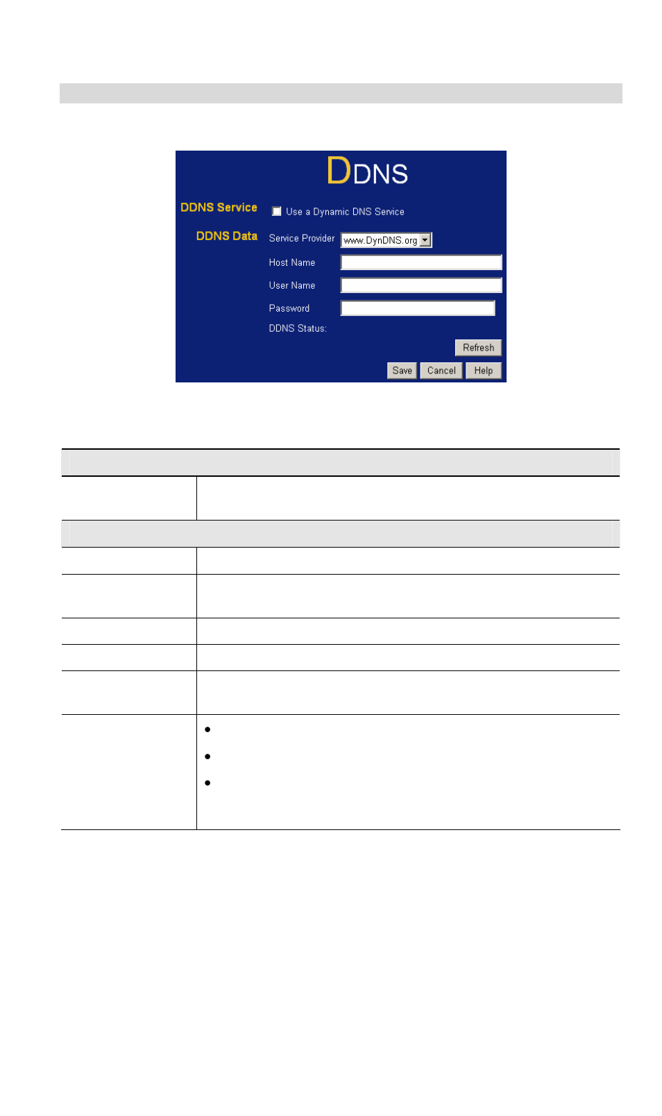 Dynamic dns screen | LevelOne WBR-3407 11g User Manual | Page 64 / 99