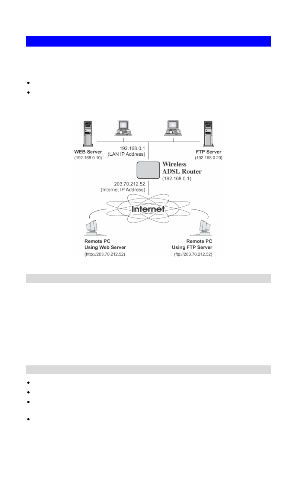 Virtual servers | LevelOne WBR-3407 11g User Manual | Page 74 / 99