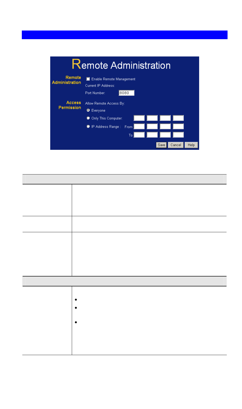 Remote admin | LevelOne WBR-3407 11g User Manual | Page 87 / 99
