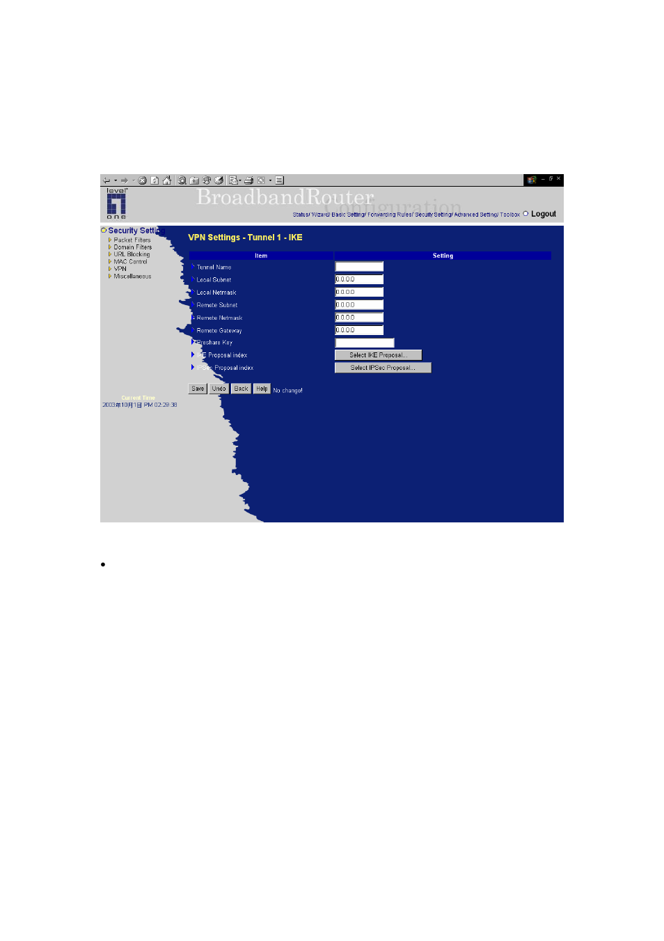 LevelOne NetCon FBR-1409TX User Manual | Page 45 / 88