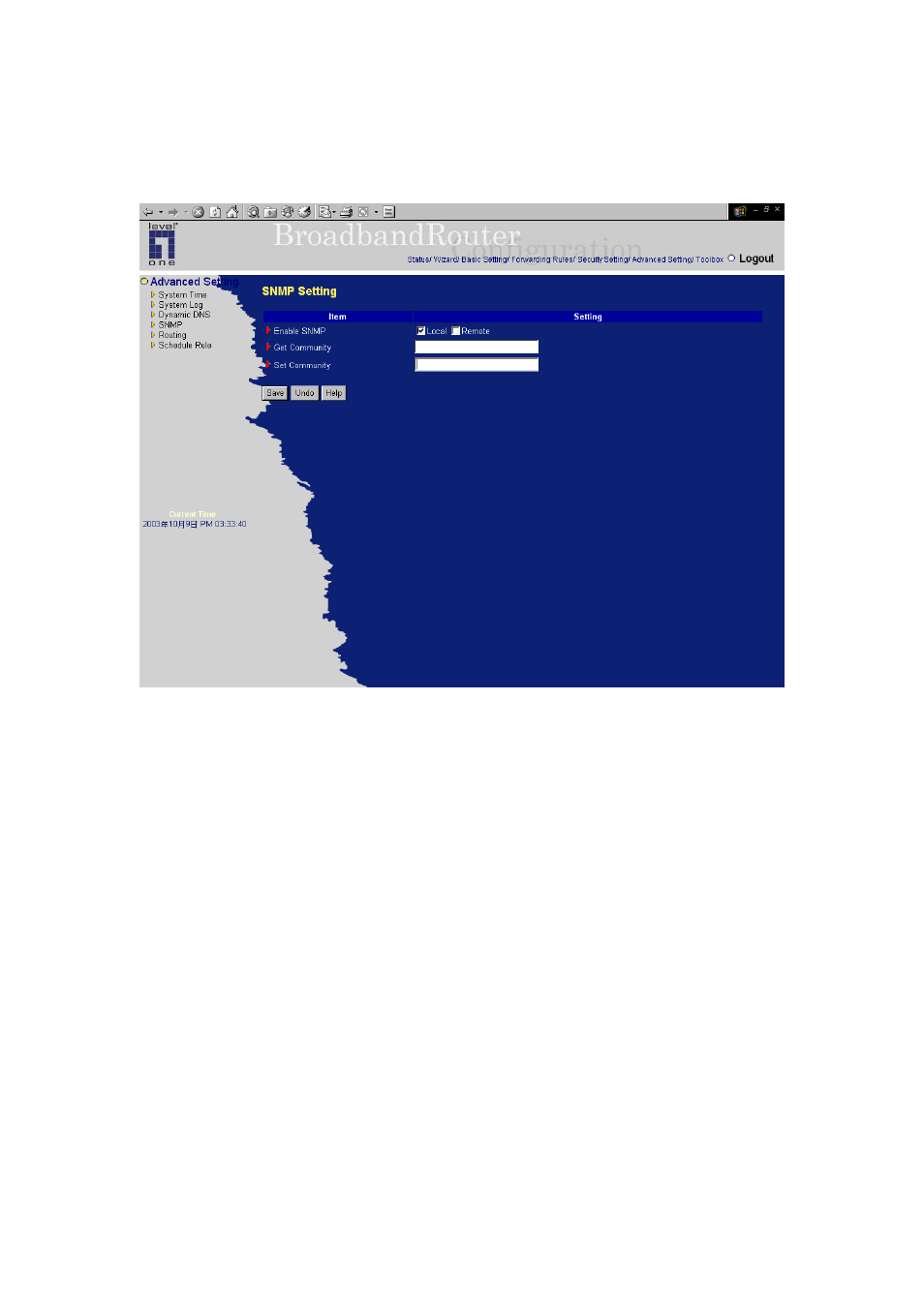 LevelOne NetCon FBR-1409TX User Manual | Page 56 / 88