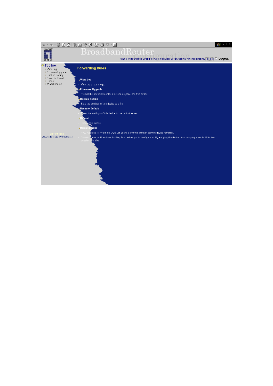 LevelOne NetCon FBR-1409TX User Manual | Page 64 / 88