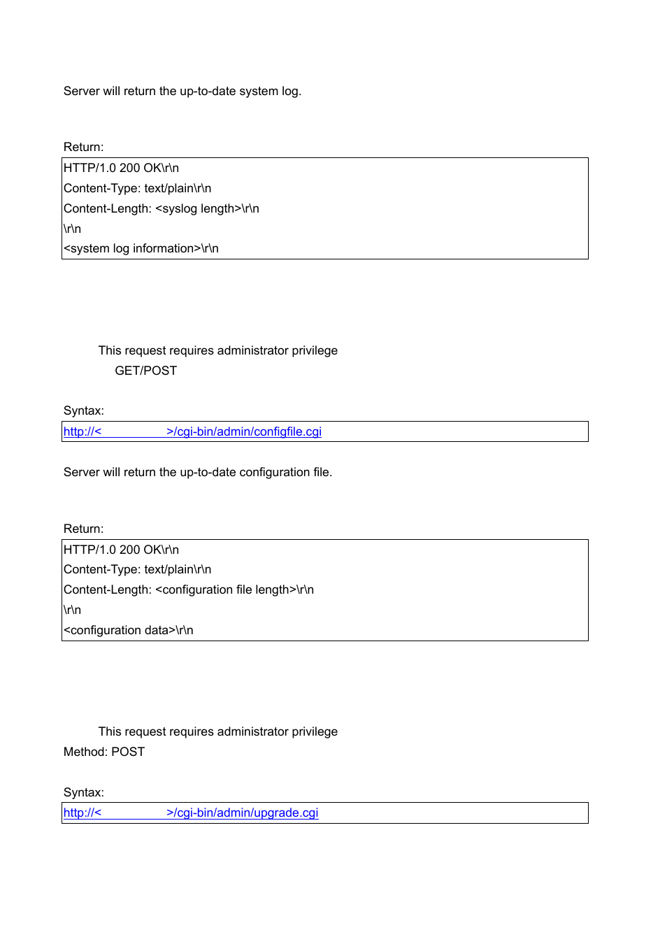 Configuration file, Upgrade firmware | LevelOne WCS-2060 User Manual | Page 66 / 75