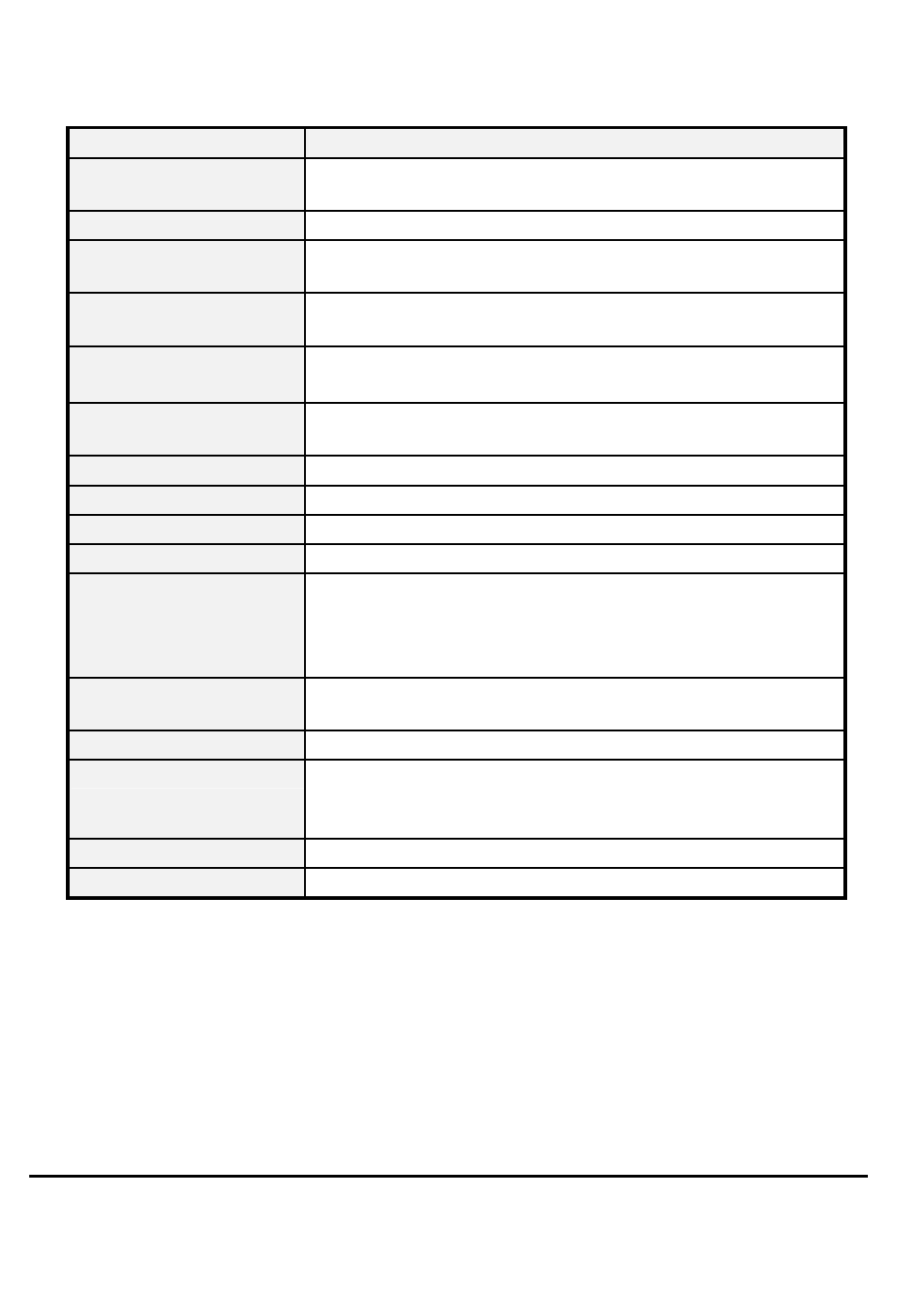 F. product specifications | LevelOne FSW-1611TX User Manual | Page 18 / 18