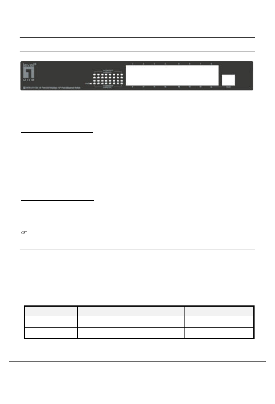 The front panel, Cabling | LevelOne FSW-1611TX User Manual | Page 8 / 18