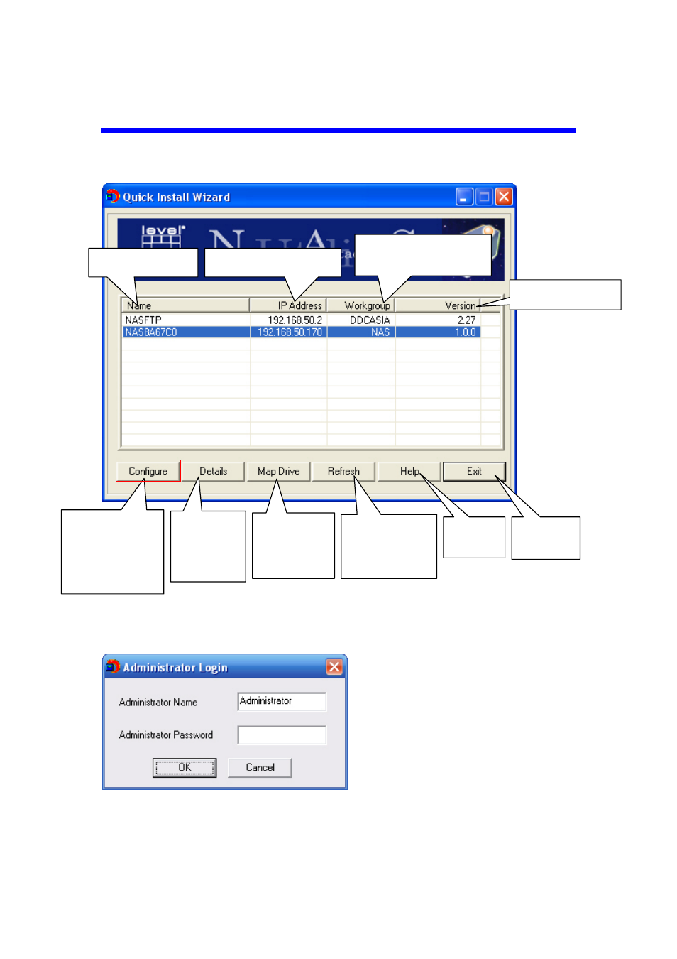 Appendix - quick install wizard | LevelOne 2-Bay SATA HDD w/ Gigabit Ethernet FNS-5000B User Manual | Page 103 / 108