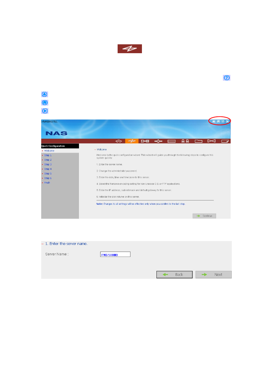 Quick configuration | LevelOne 2-Bay SATA HDD w/ Gigabit Ethernet FNS-5000B User Manual | Page 32 / 108