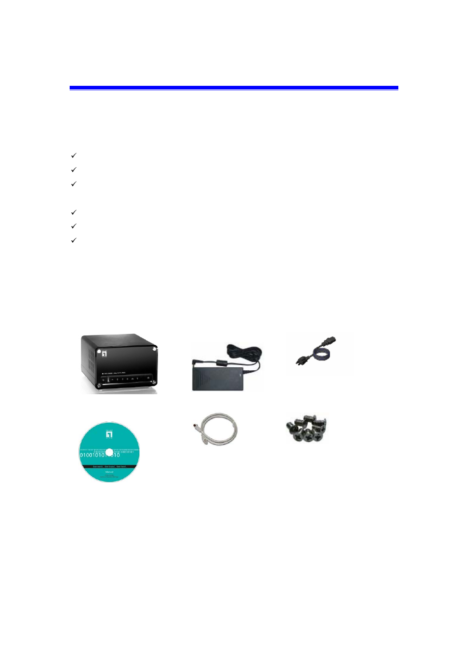 Overview, Introduction, Package contents | LevelOne 2-Bay SATA HDD w/ Gigabit Ethernet FNS-5000B User Manual | Page 5 / 108