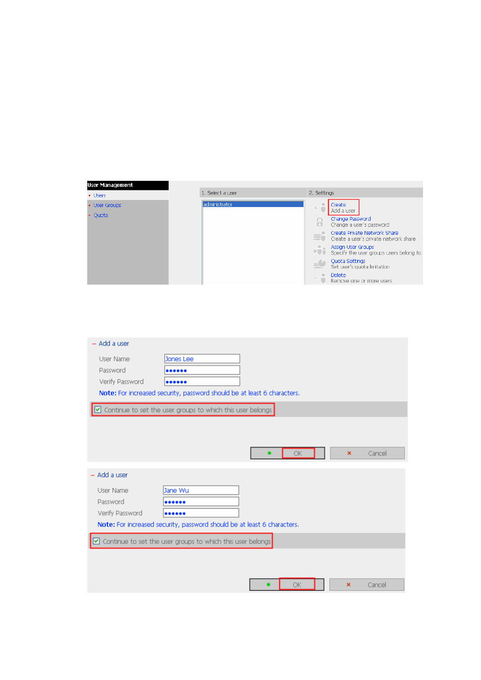 LevelOne 2-Bay SATA HDD w/ Gigabit Ethernet FNS-5000B User Manual | Page 56 / 108