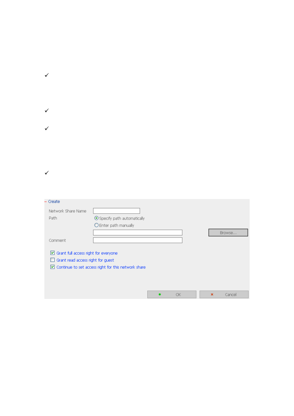 Create | LevelOne 2-Bay SATA HDD w/ Gigabit Ethernet FNS-5000B User Manual | Page 63 / 108