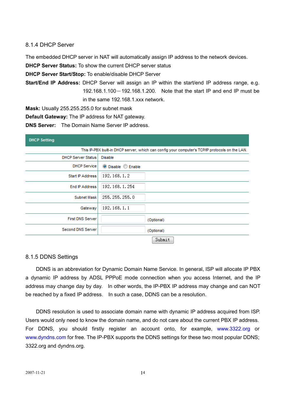 LevelOne SIP IP PBX VOI-9300 User Manual | Page 14 / 61