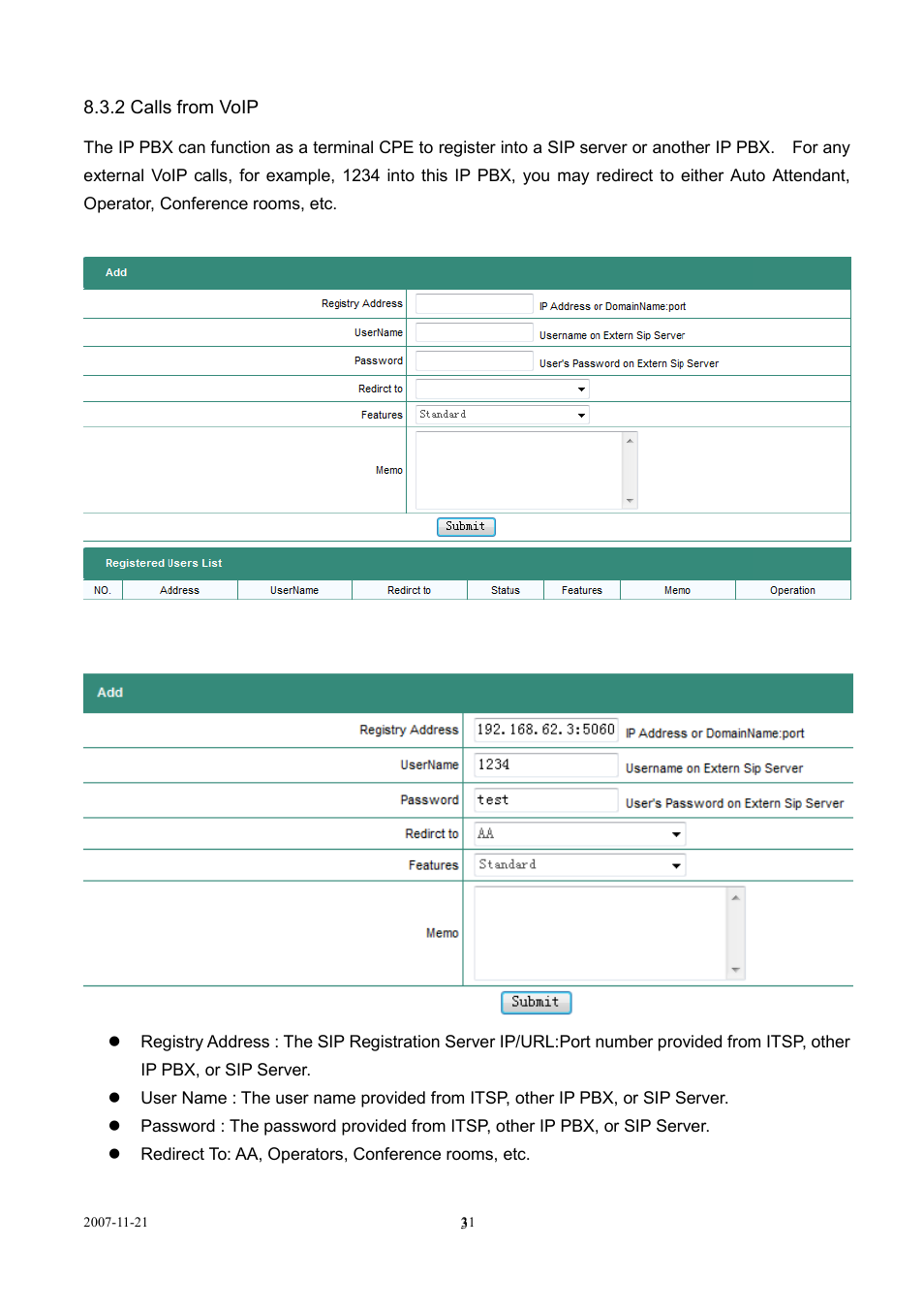 LevelOne SIP IP PBX VOI-9300 User Manual | Page 31 / 61