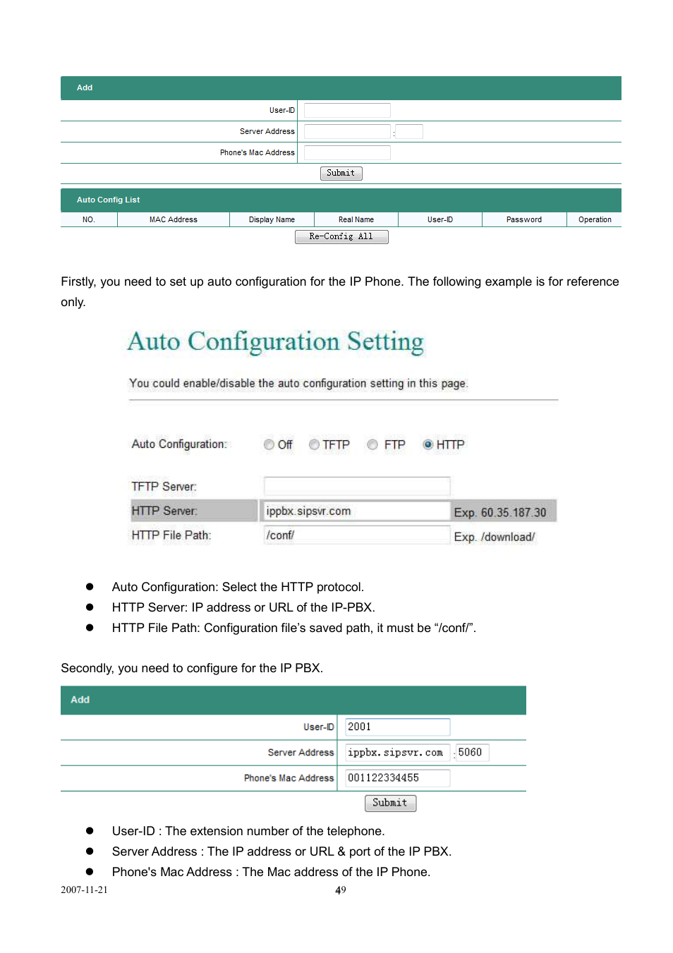 LevelOne SIP IP PBX VOI-9300 User Manual | Page 49 / 61