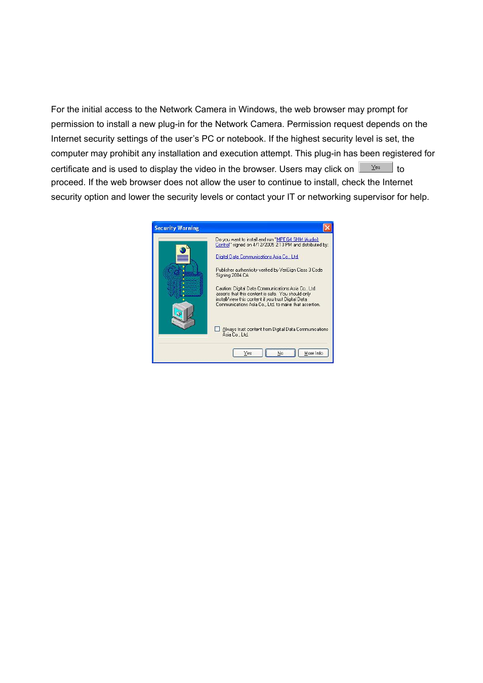 Installing plug-in | LevelOne FCS-1060 User Manual | Page 14 / 77
