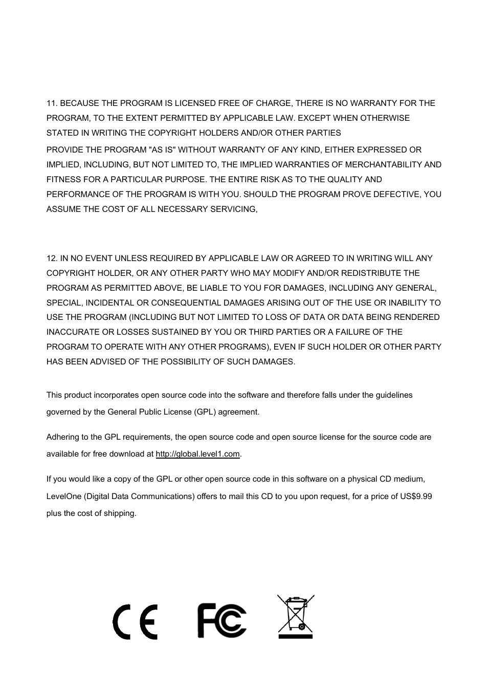 LevelOne FCS-1060 User Manual | Page 77 / 77