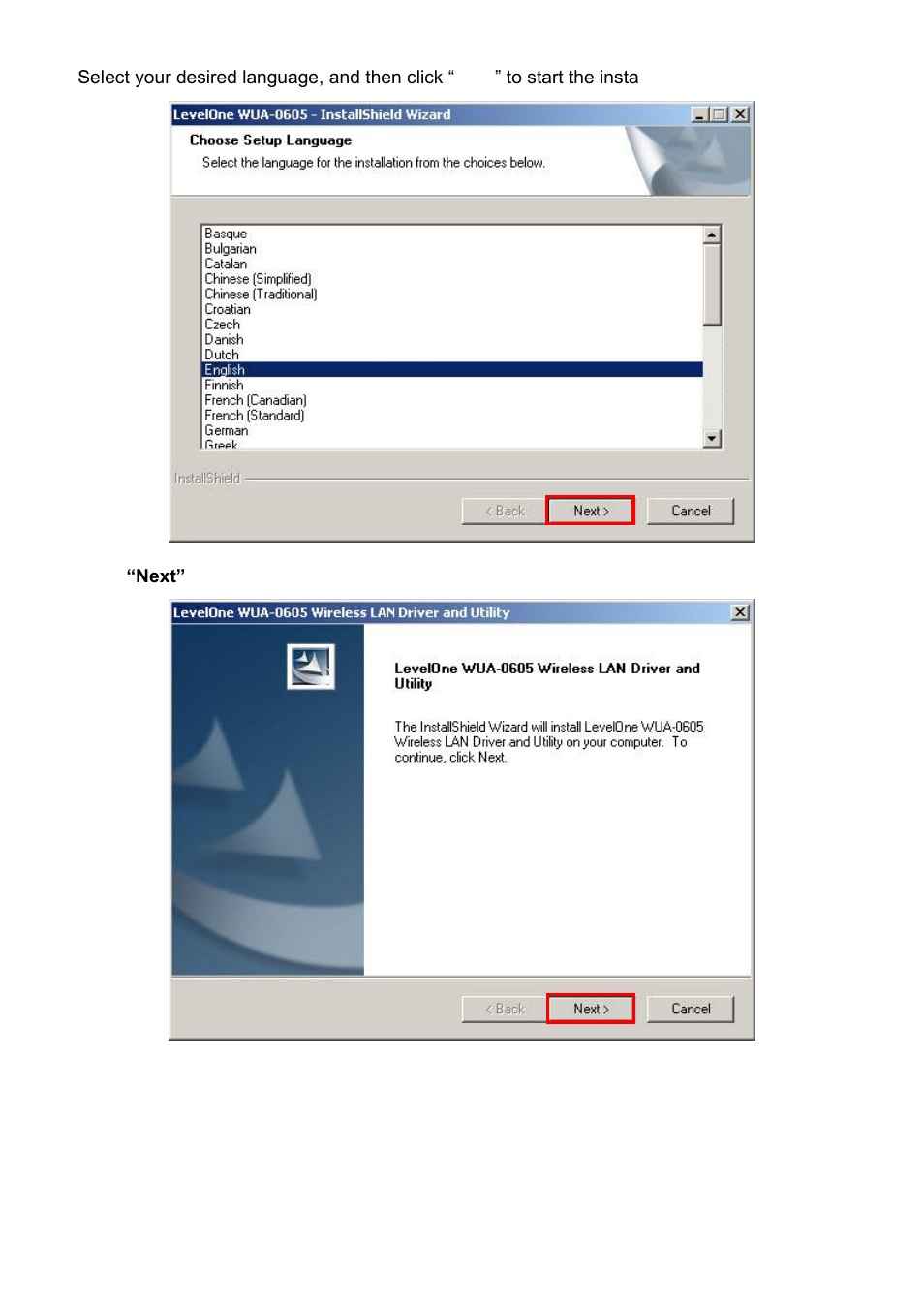 LevelOne WUA-0605 User Manual | Page 7 / 29