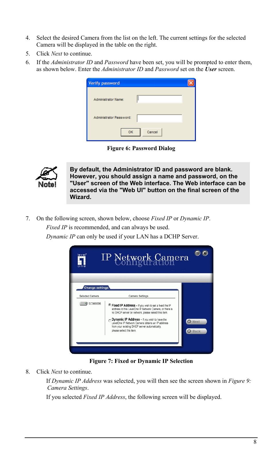 LevelOne WCS-2000 User Manual | Page 11 / 67