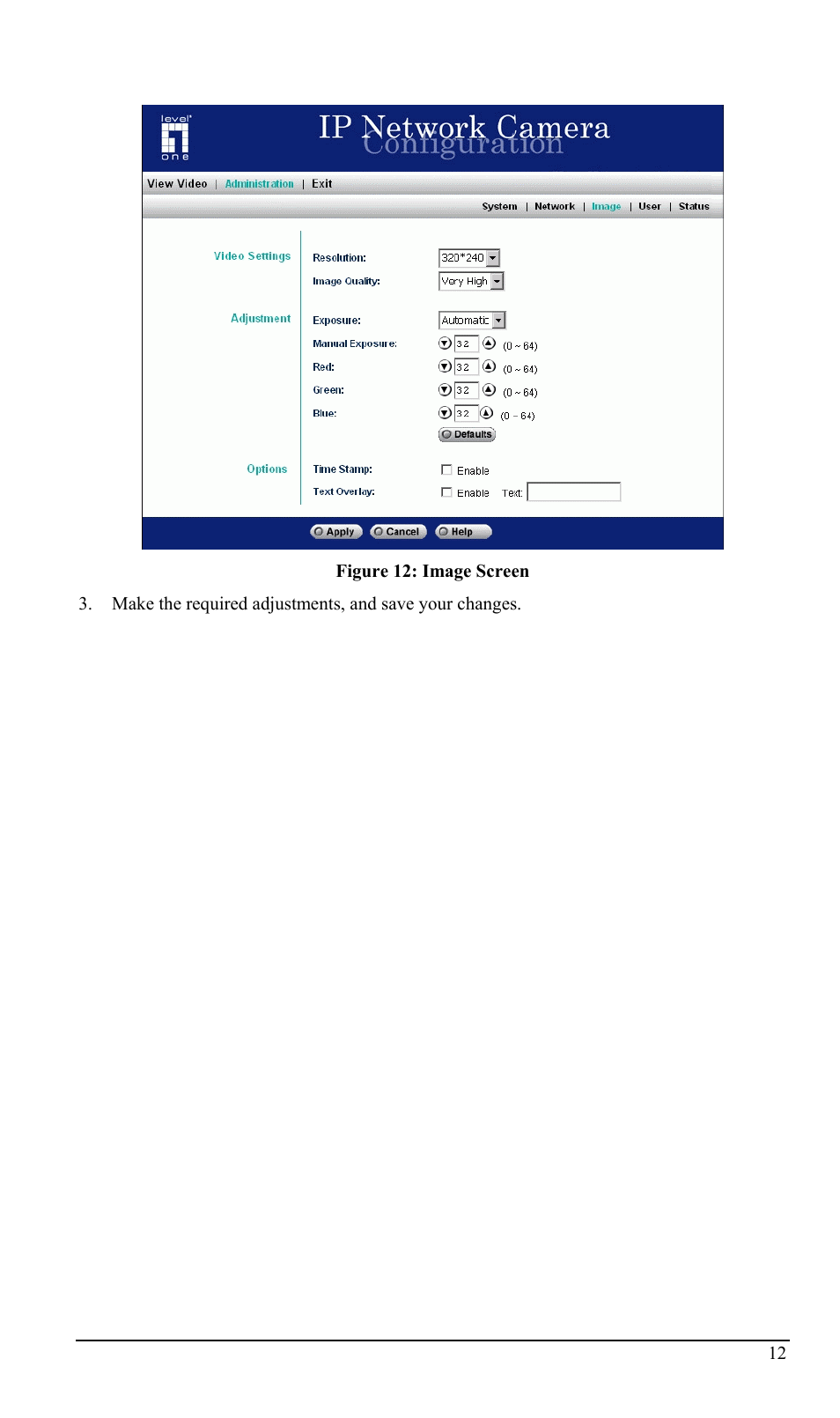 LevelOne WCS-2000 User Manual | Page 15 / 67