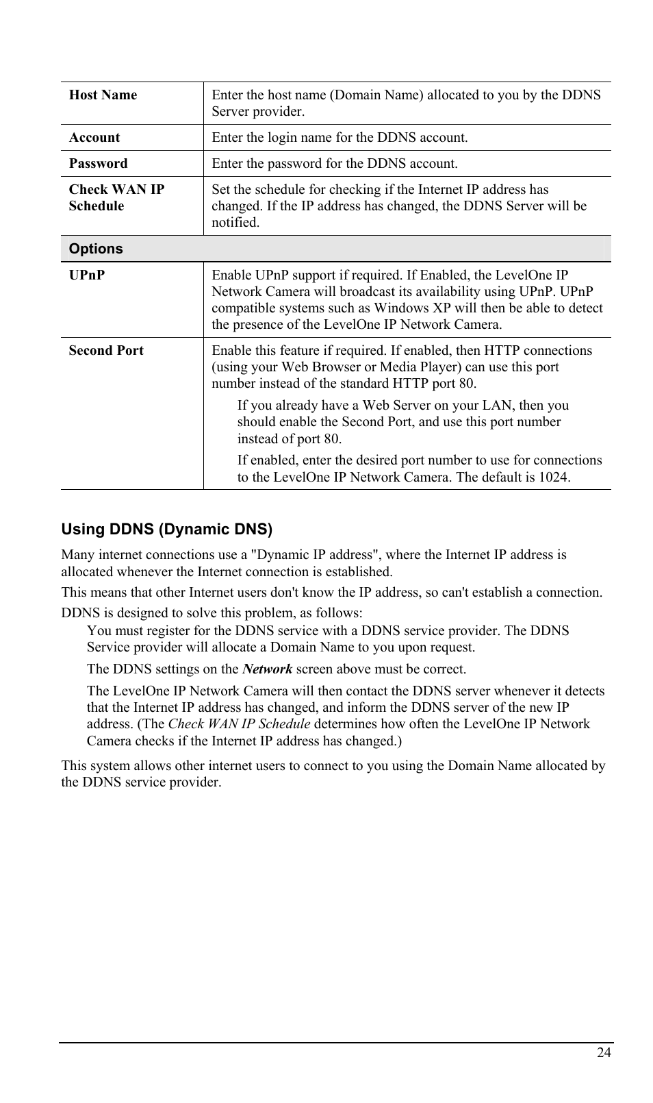 LevelOne WCS-2000 User Manual | Page 27 / 67