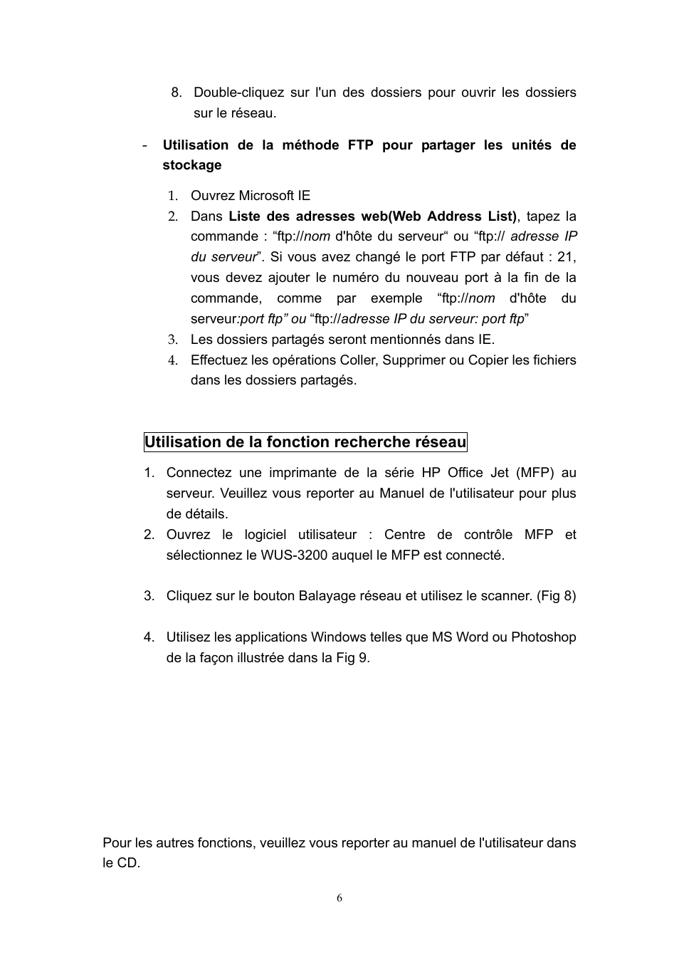 LevelOne 11g Wireless 2-port USB/MFP WUS-3200 User Manual | Page 24 / 54