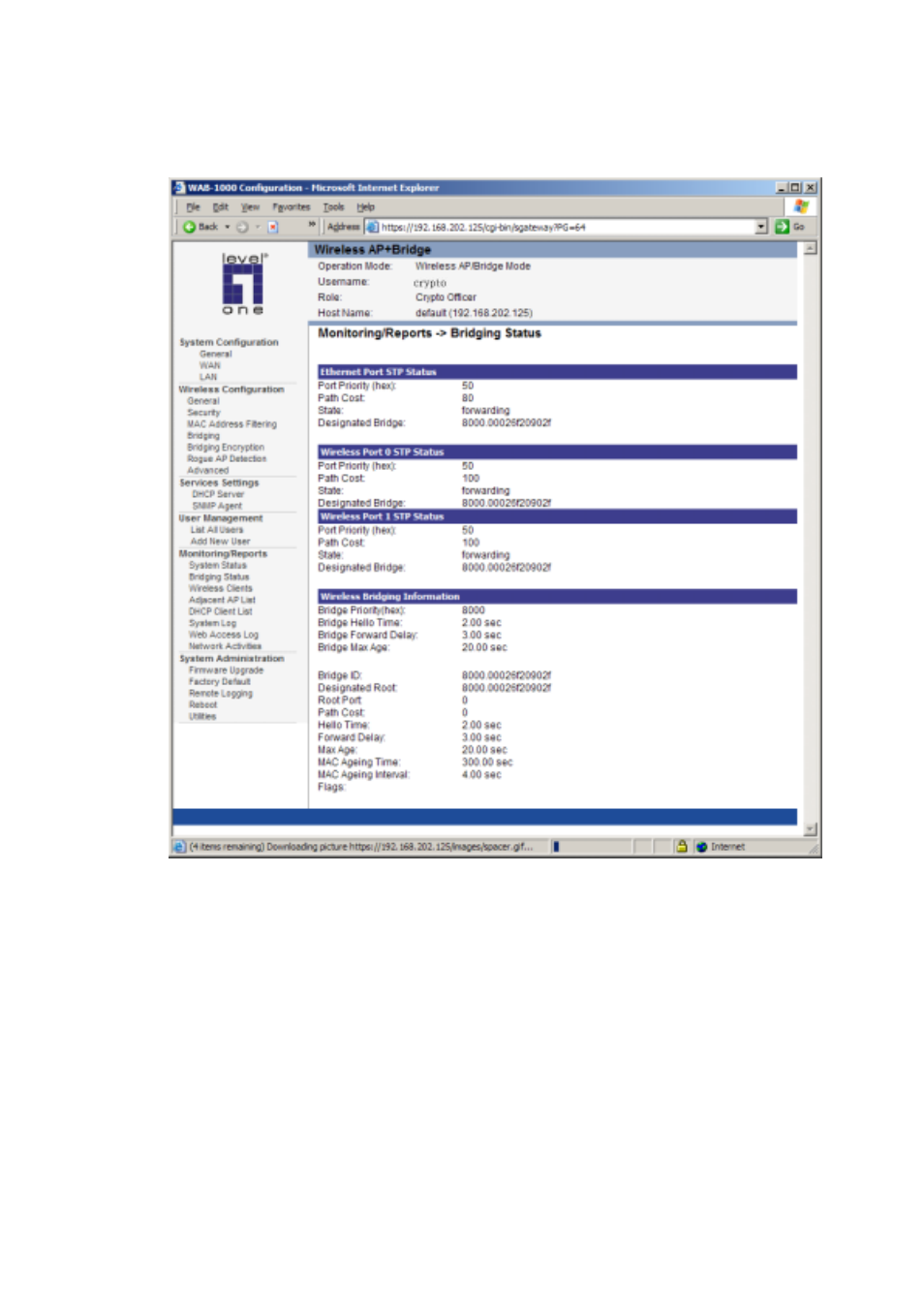 LevelOne WAB-1000 User Manual | Page 38 / 59