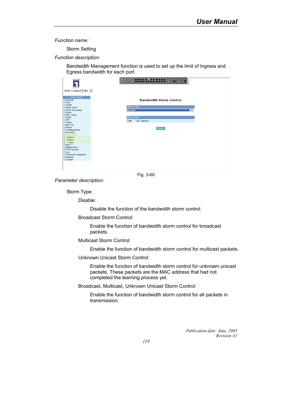 User manual | LevelOne ProCon GSW-2690 User Manual | Page 123 / 265