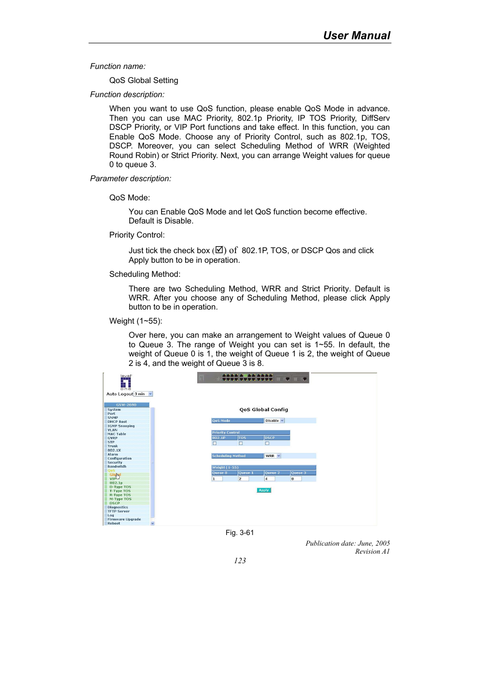 User manual | LevelOne ProCon GSW-2690 User Manual | Page 127 / 265