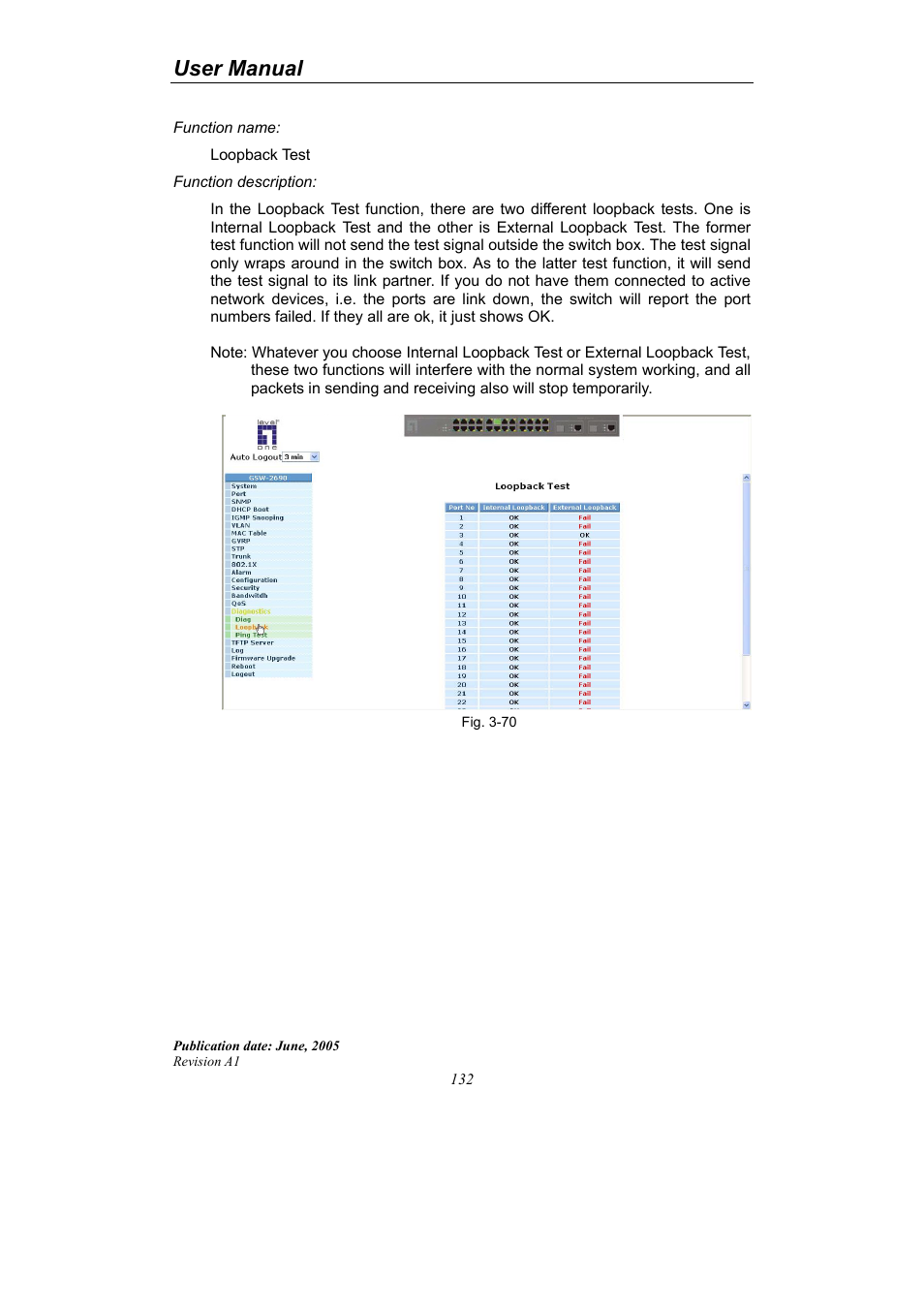 User manual | LevelOne ProCon GSW-2690 User Manual | Page 136 / 265