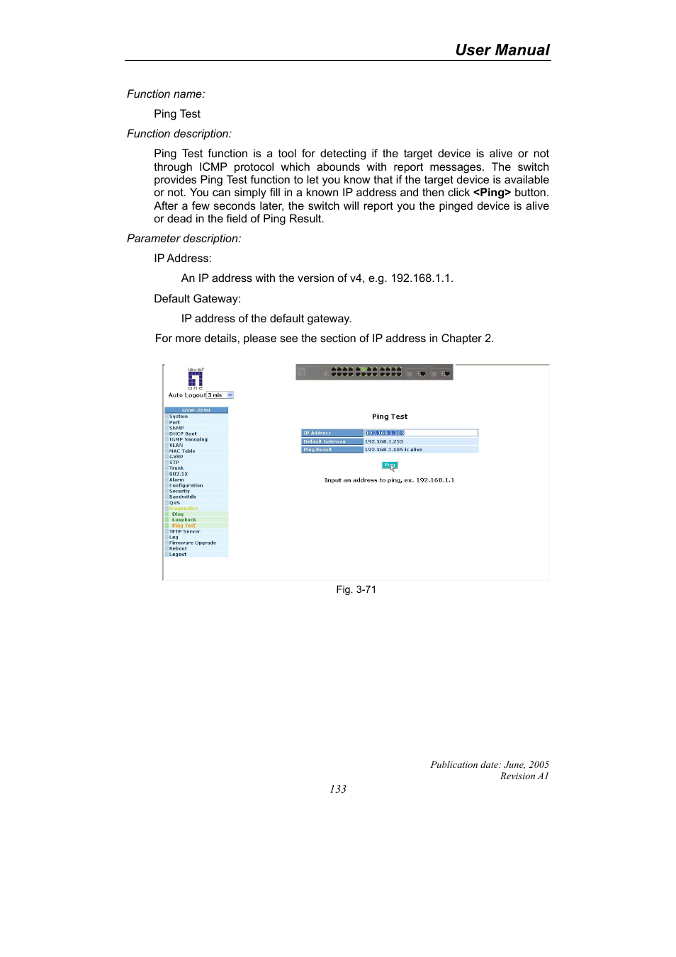 User manual | LevelOne ProCon GSW-2690 User Manual | Page 137 / 265