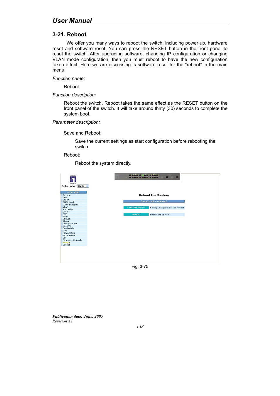 User manual | LevelOne ProCon GSW-2690 User Manual | Page 142 / 265