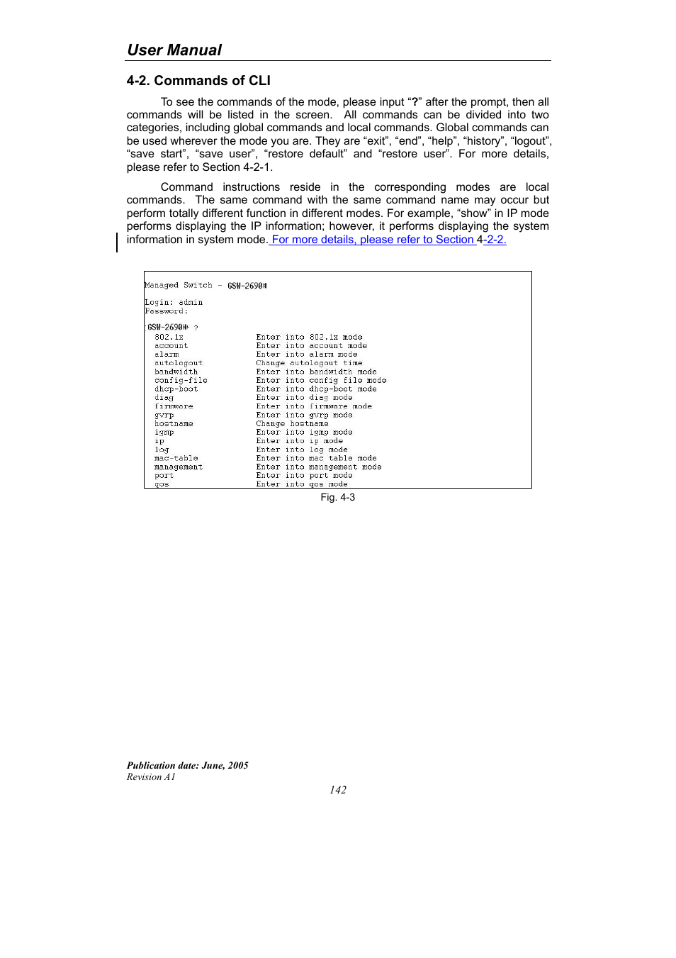User manual | LevelOne ProCon GSW-2690 User Manual | Page 146 / 265