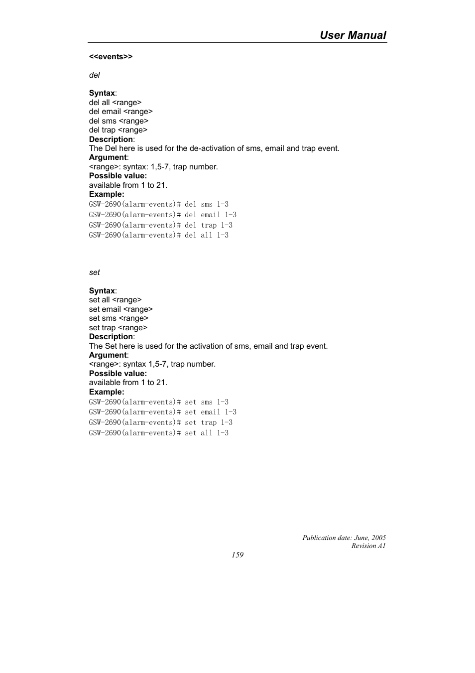 User manual | LevelOne ProCon GSW-2690 User Manual | Page 163 / 265