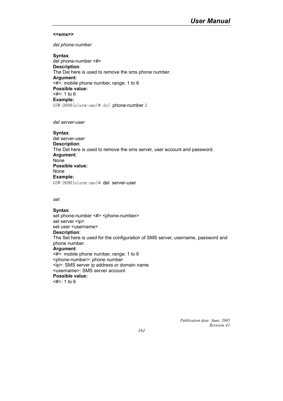 User manual | LevelOne ProCon GSW-2690 User Manual | Page 165 / 265