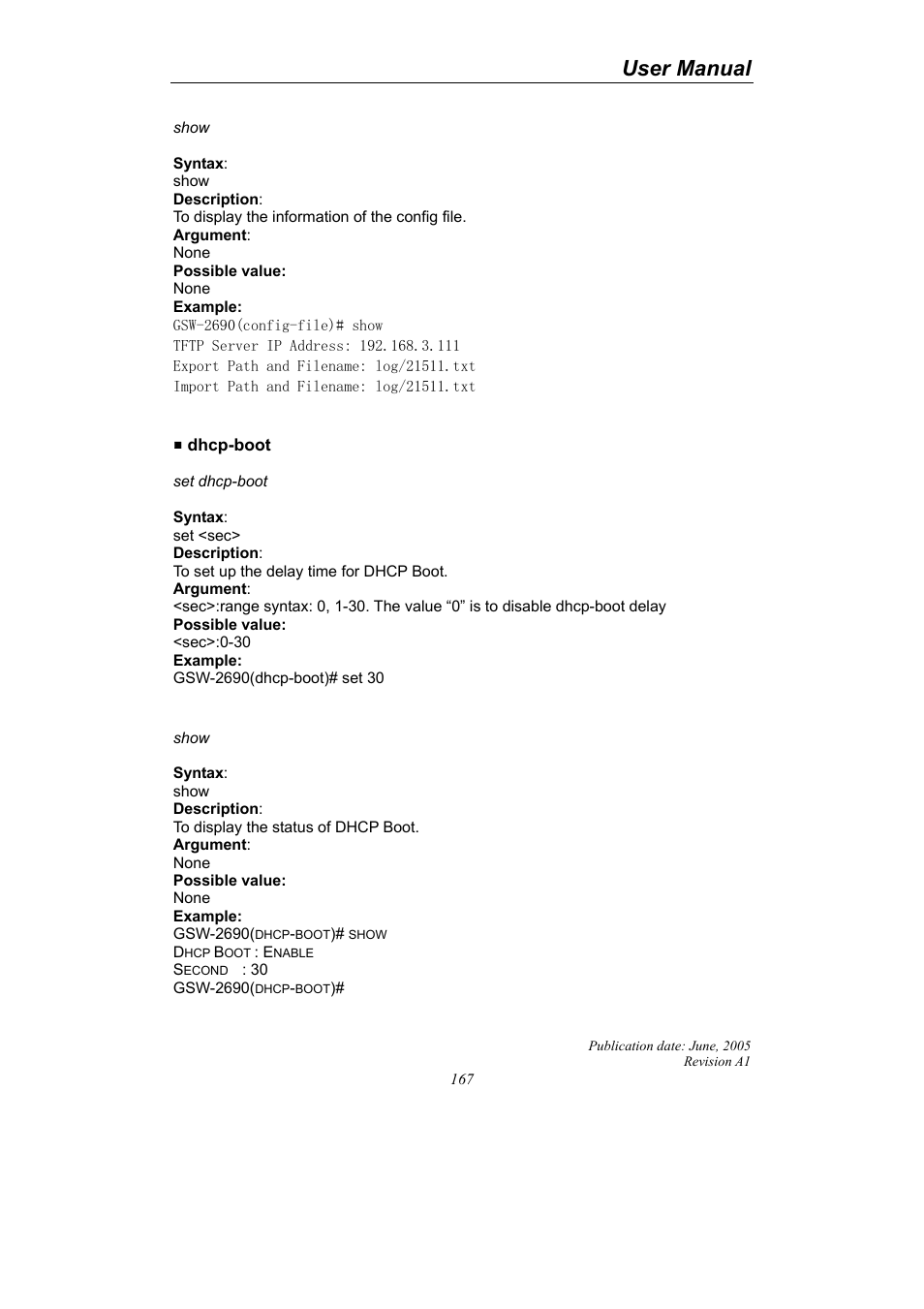 User manual | LevelOne ProCon GSW-2690 User Manual | Page 171 / 265