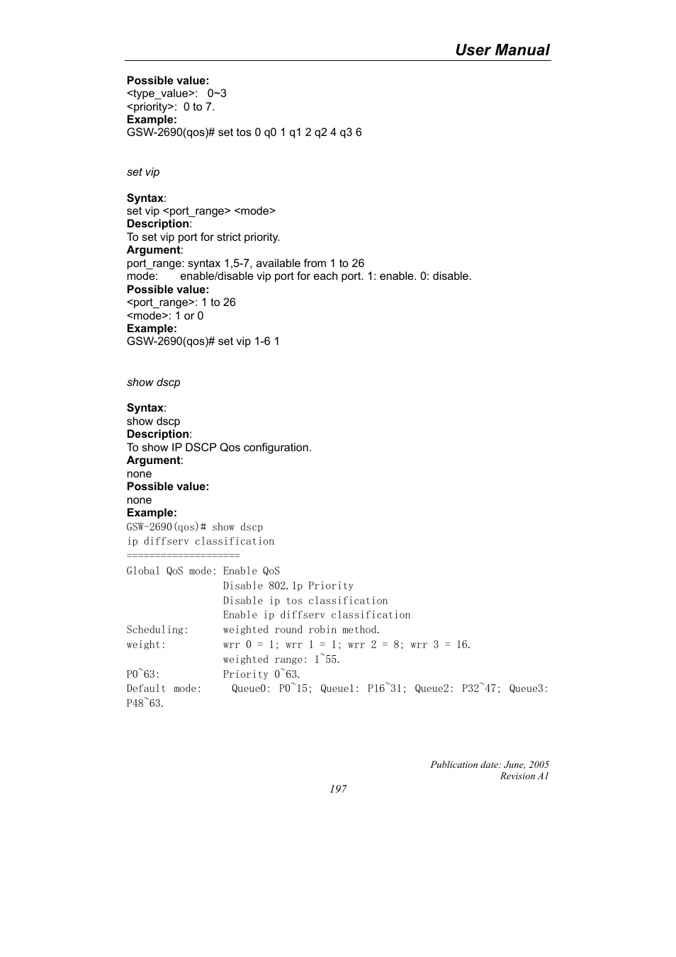 User manual | LevelOne ProCon GSW-2690 User Manual | Page 201 / 265