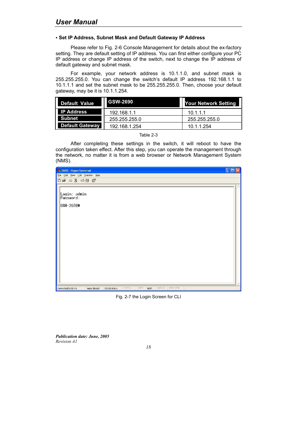 User manual | LevelOne ProCon GSW-2690 User Manual | Page 22 / 265