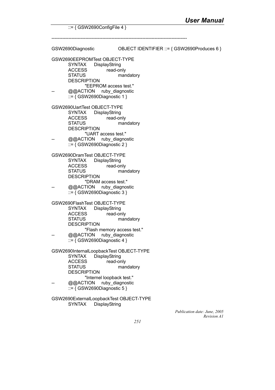User manual | LevelOne ProCon GSW-2690 User Manual | Page 255 / 265