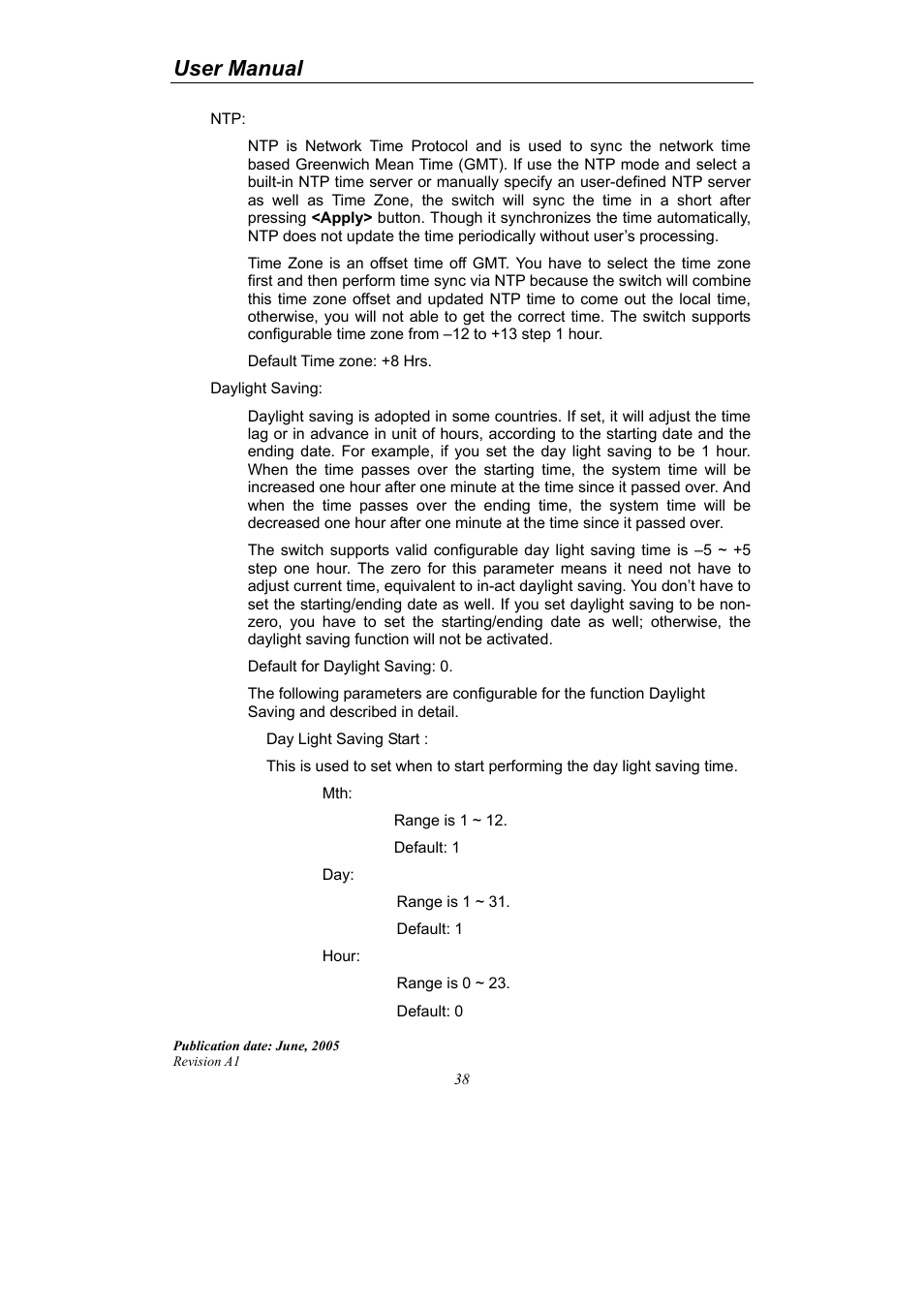 User manual | LevelOne ProCon GSW-2690 User Manual | Page 42 / 265
