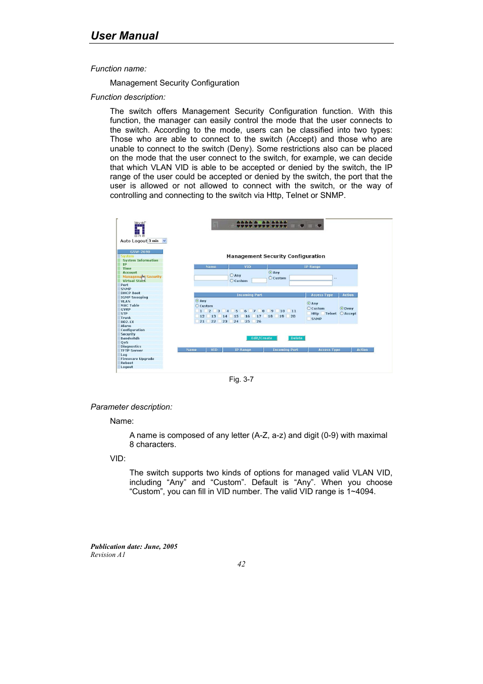 User manual | LevelOne ProCon GSW-2690 User Manual | Page 46 / 265