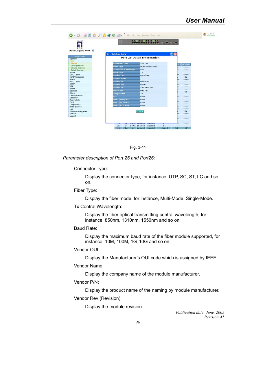 User manual | LevelOne ProCon GSW-2690 User Manual | Page 53 / 265