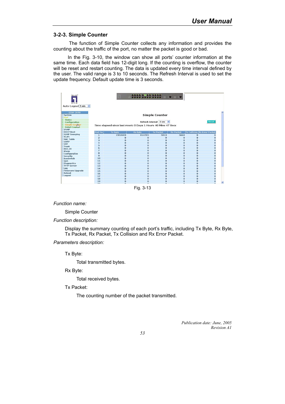 User manual | LevelOne ProCon GSW-2690 User Manual | Page 57 / 265