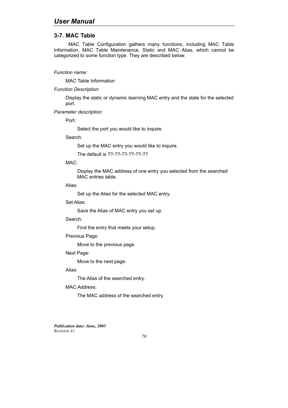 User manual | LevelOne ProCon GSW-2690 User Manual | Page 74 / 265