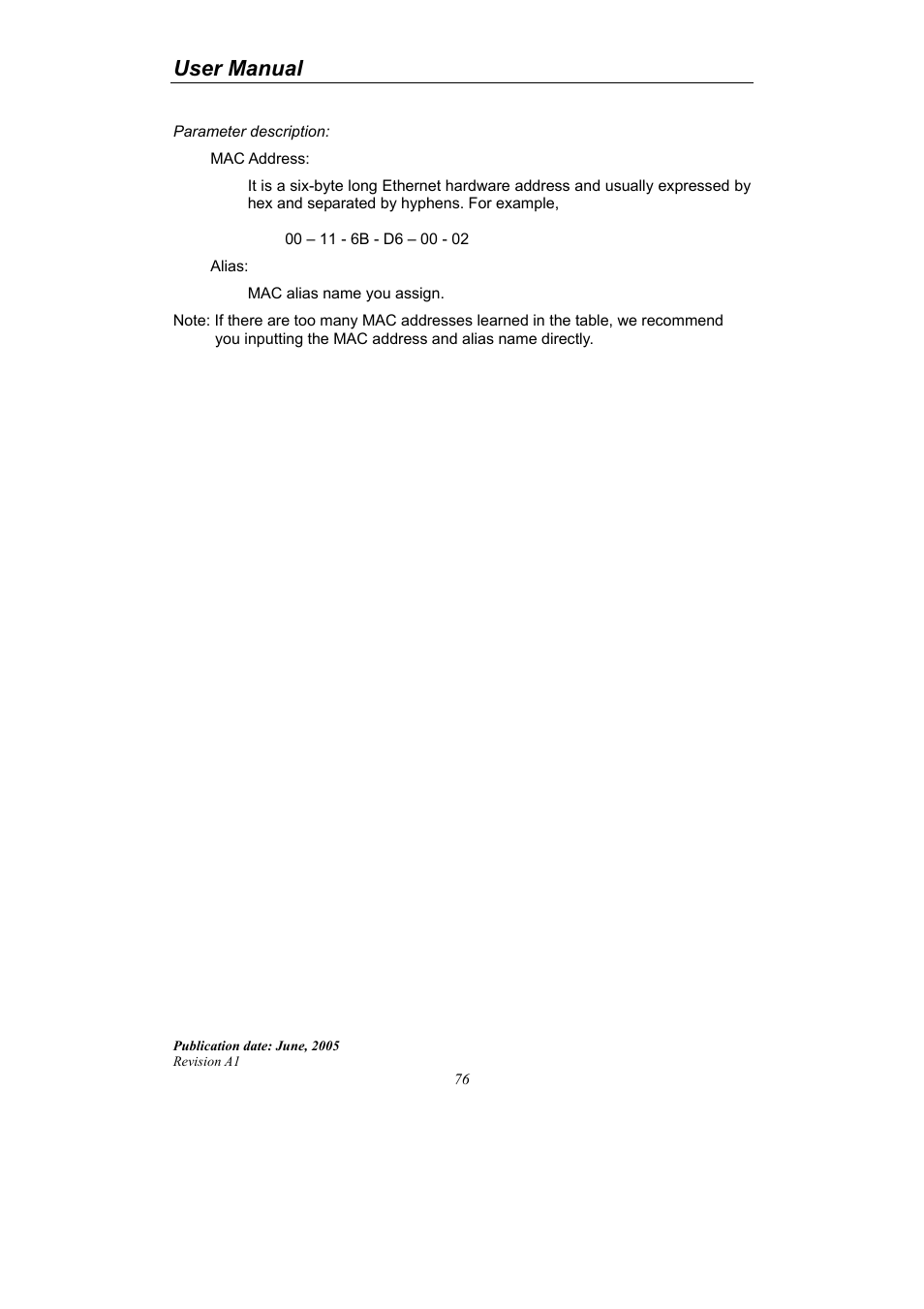 User manual | LevelOne ProCon GSW-2690 User Manual | Page 80 / 265