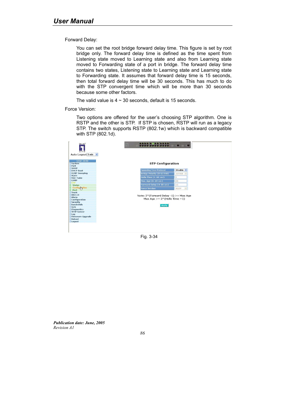 User manual | LevelOne ProCon GSW-2690 User Manual | Page 90 / 265