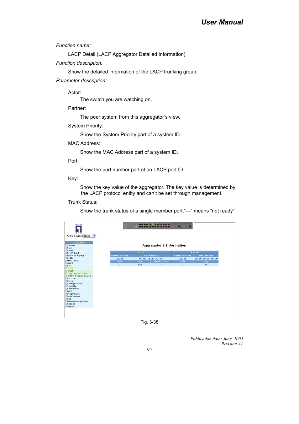 User manual | LevelOne ProCon GSW-2690 User Manual | Page 99 / 265