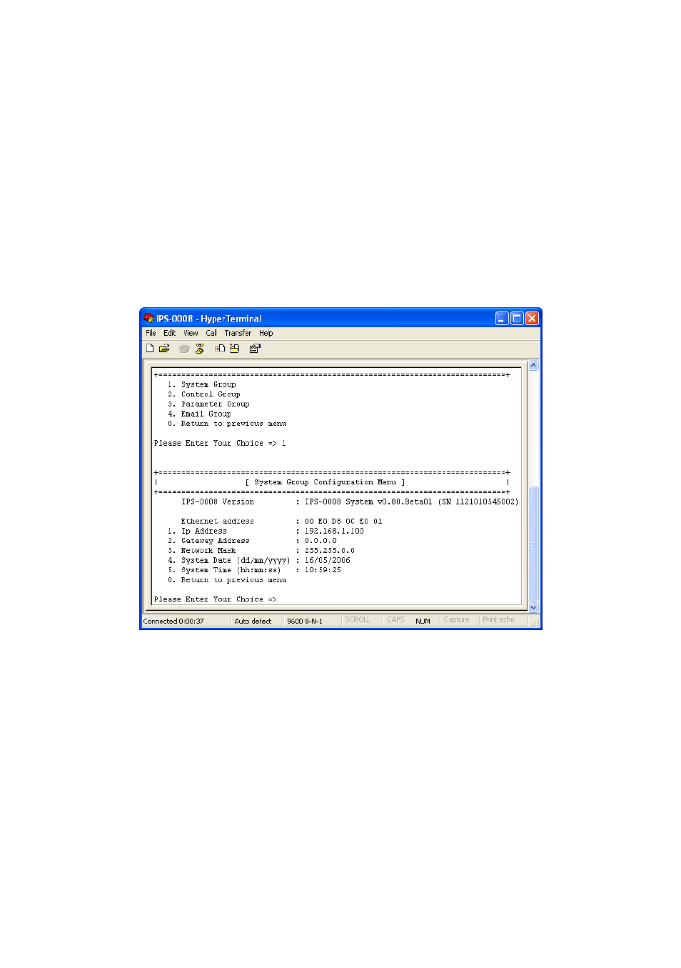 Setting the ip address, Etting, Ddress | LevelOne IP Power Switch IPS-0008 User Manual | Page 28 / 43
