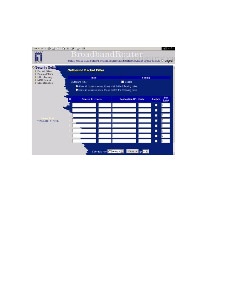 LevelOne NetCon FBR-1415TX User Manual | Page 30 / 83