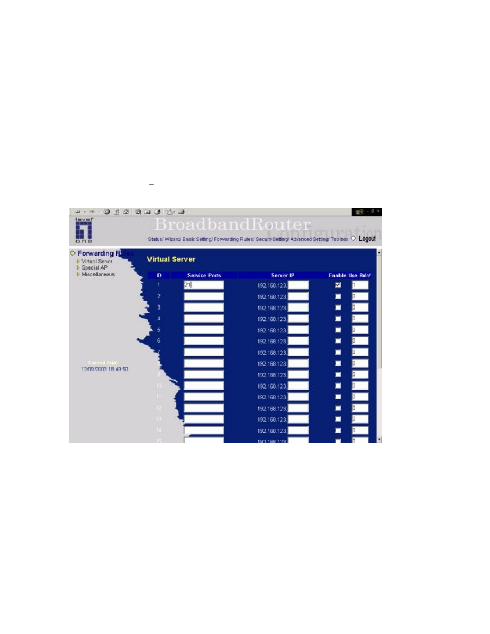 LevelOne NetCon FBR-1415TX User Manual | Page 55 / 83