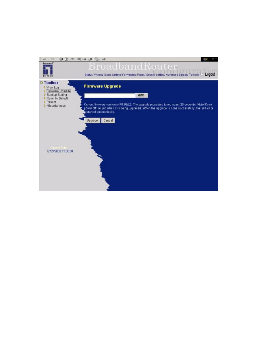 LevelOne NetCon FBR-1415TX User Manual | Page 58 / 83