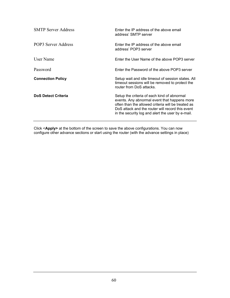 LevelOne FBR-1406TX User Manual | Page 60 / 80